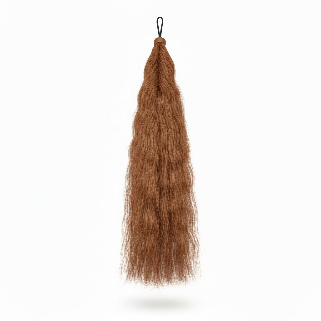 Fake Horse Tail Extension - 90 cm - Chestnut Light