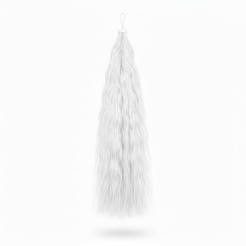 Fake Horse Tail Extension - 90 cm - Extreme White